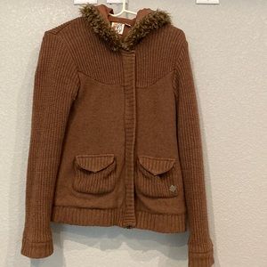 ROXY brown jacket